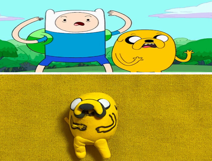 I Made Cartoon Characters Out Of Claydoh (6 Pics)