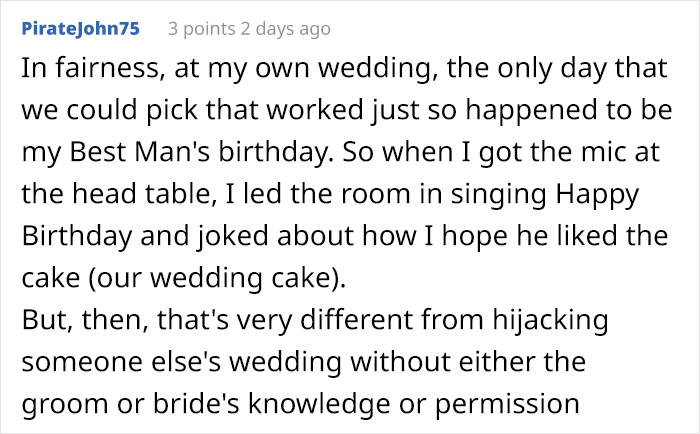 "How Embarrassing": Two Karens Come Up With A Plan To Interrupt A Wedding So The Guests Would Sing Happy Birthday To A 38-Year-Old Man