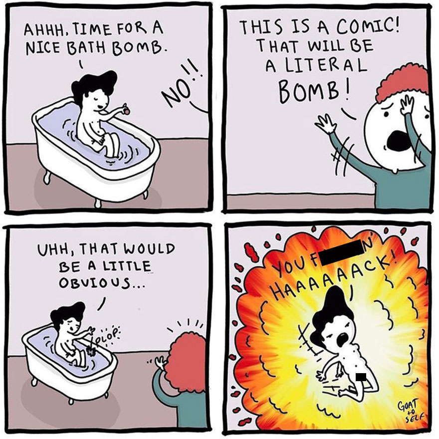 New Quirky Comics By Cameron Spires With A Dark Ending