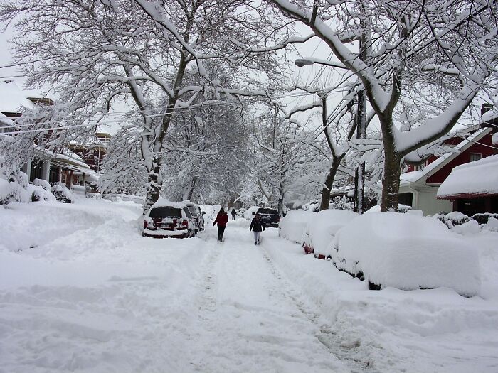 Snow! Three Feet Of Snow, Second Worst Snowfall In Pittsburgh History, Feb. 6, 2010