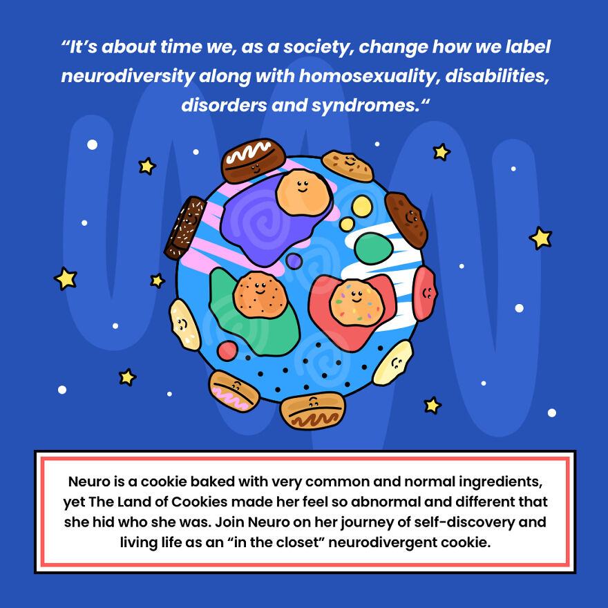 I Wrote And Illustrated A Book About A Neurodivergent & Queer Fortune Cookie! I Wrote And Illustrated A Book About A Neurodivergent & Queer Fortune Cookie!