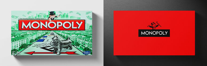 I Redesigned Famous Board Games In A Minimalist Style