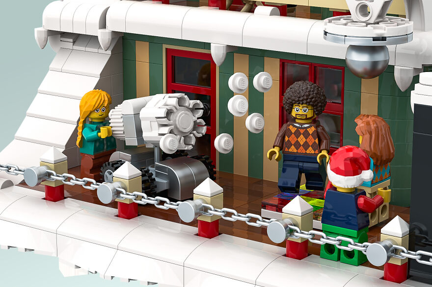 Christmas Is Coming, So I've Built A Kind Of Modular LEGO Christmas Tree