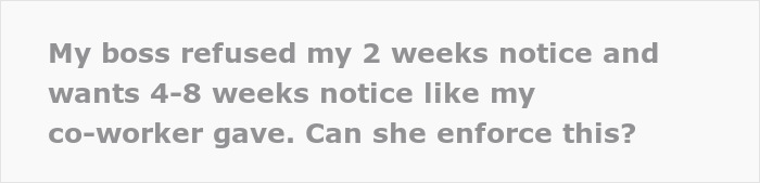 Employee Gets Accused Of Trying To Sabotage The Company By Handing In 2 Weeks’ Notice Right Before The Holidays Employee Gets Accused Of Trying To Sabotage The Company By Handing In 2 Weeks’ Notice Right Before The Holidays