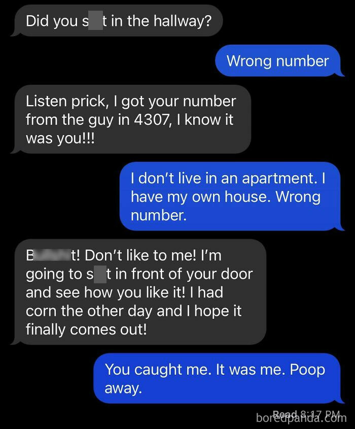 I’m So Sorry If Any Of You Wake Up With S**t In Front Of Your Door