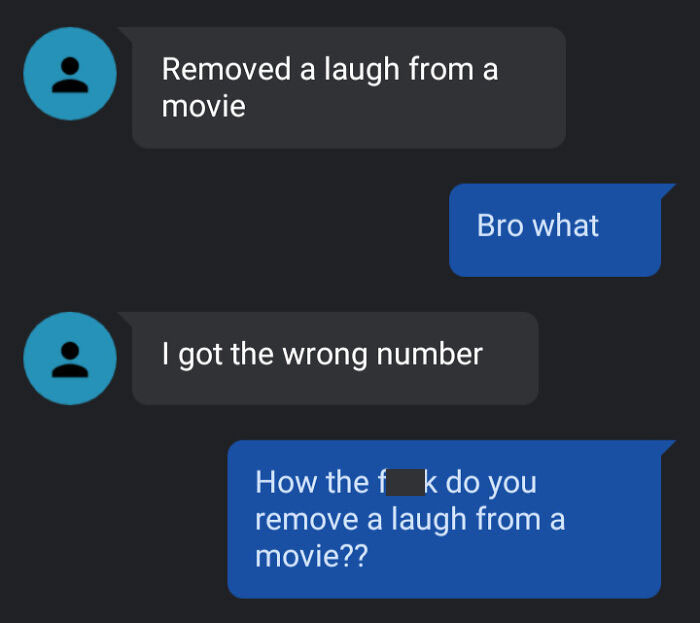 Removed A Laugh From A Movie