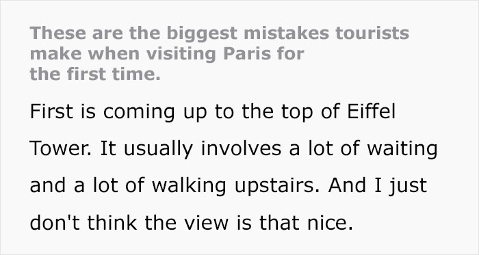 6 Mistakes That This Woman Living In France Wants To Prevent Tourists Visiting Paris From Making
