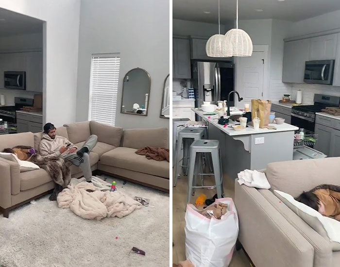 Mom Shares What A Mess Her House Becomes And Shows What It Looks Like After A Deep Clean