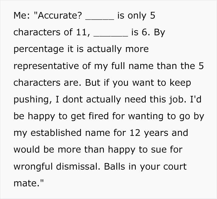 Boss Thinks Employee&rsquo;s Name Tag Isn&rsquo;t His Real Name, Tries To Punish Him For It