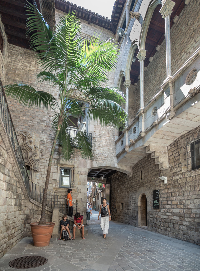 Museu Picasso In Barcelona, Spain