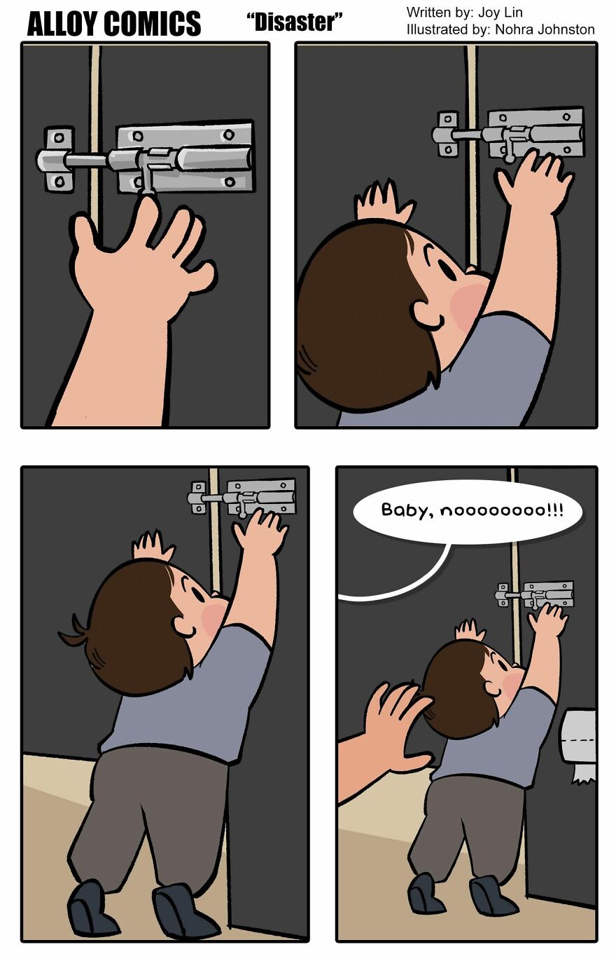 Here Are Some More Honest Comics About Raising My Toddler With Hubby