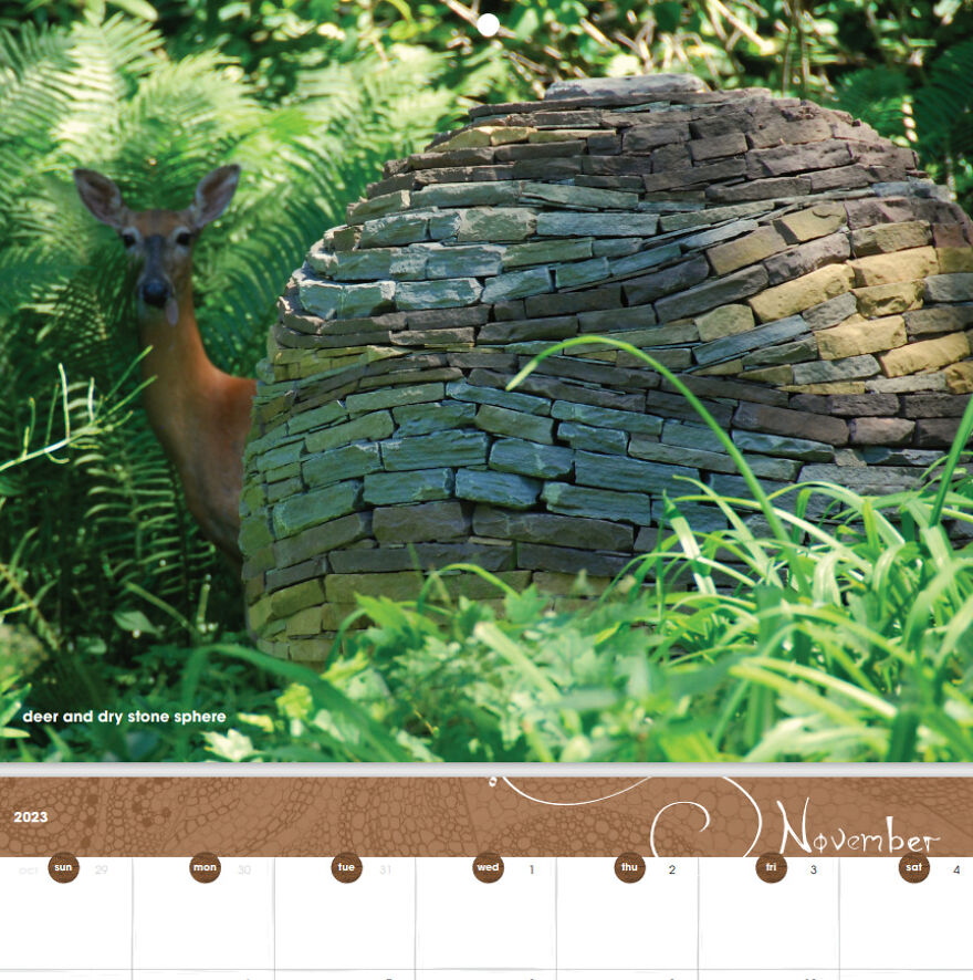 After 16 Years Being Self Employed Doing Stone Art, I Created A Calendar