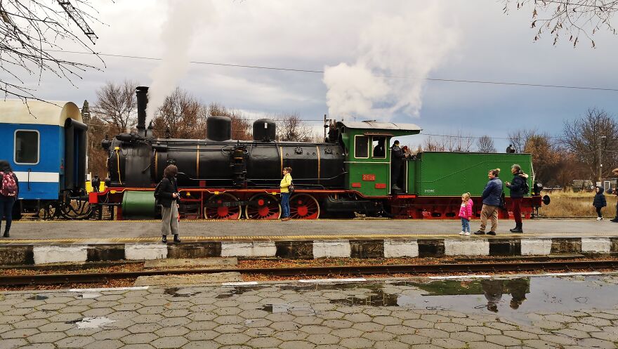 114 Years Old Steam Locomotive Is Back On Tracks In Bulgaria! And I Was Able To Catch A Glipmse Of It's First Journey This Millennium! 114 Years Old Steam Locomotive Is Back On Tracks In Bulgaria! And I Was Able To Catch A Glipmse Of It's First Journey This Millennium!