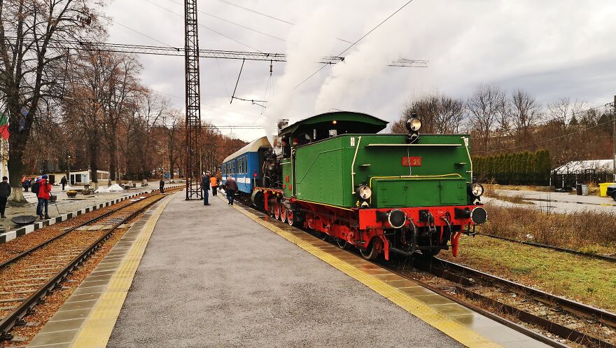 114 Years Old Steam Locomotive Is Back On Tracks In Bulgaria! And I Was Able To Catch A Glipmse Of It's First Journey This Millennium! 114 Years Old Steam Locomotive Is Back On Tracks In Bulgaria! And I Was Able To Catch A Glipmse Of It's First Journey This Millennium!