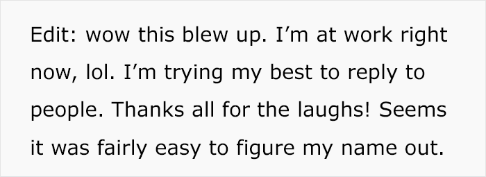 Boss Thinks Employee&rsquo;s Name Tag Isn&rsquo;t His Real Name, Tries To Punish Him For It