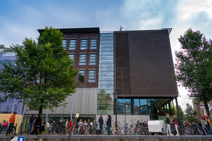 Anne Frank House In Amsterdam, Netherlands