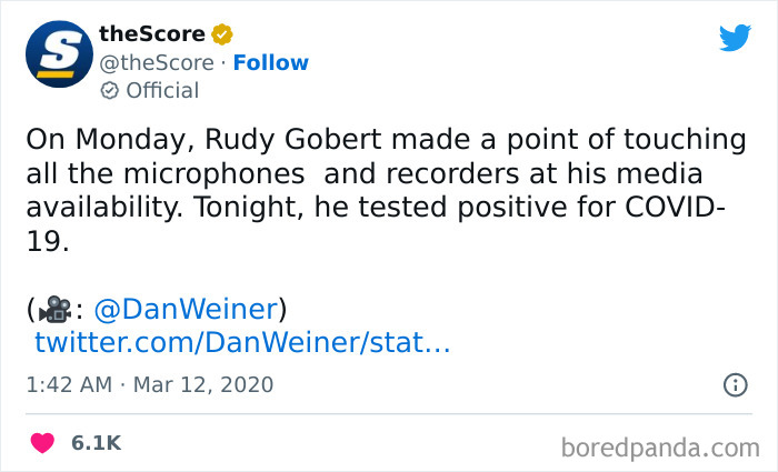 Rudy Gobert Infecting People With Corona