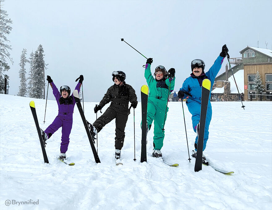 An Awkward Photoshopped Family Calendar For The Year 2023 Of Me, Myself, And I