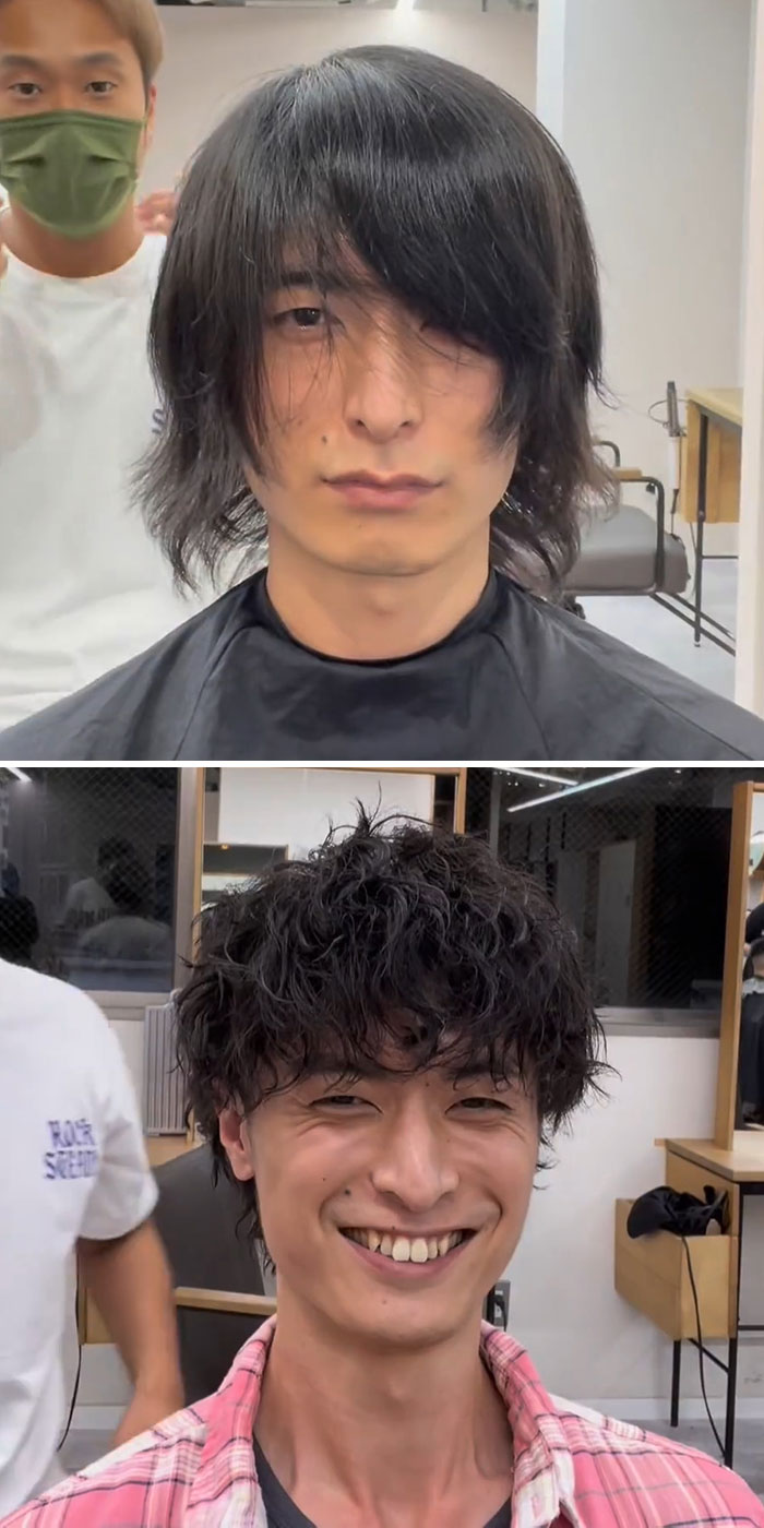 This Japanese Hairdresser Proves That Hairstyles Are Important By Giving People Makeovers (30 New Pics)