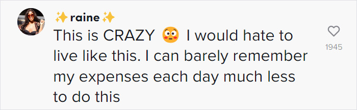 Woman Shows An Insane Excel Spreadsheet Her Ex Used To Keep Track Of Everything She Owed Him, And People Don't Hold Back Their Opinions