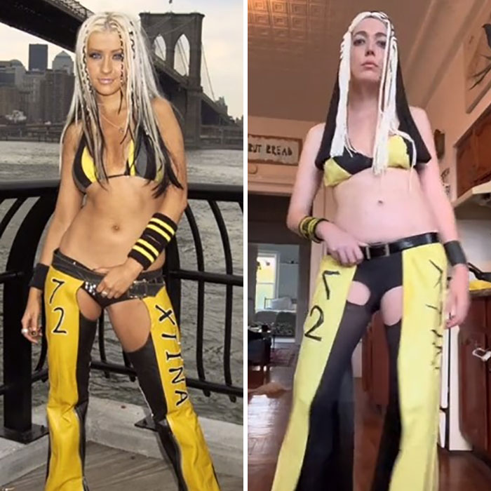 Woman Hilariously Recreates Celebrity Pics, And The Results Are Better Than The Originals (50 Pics)