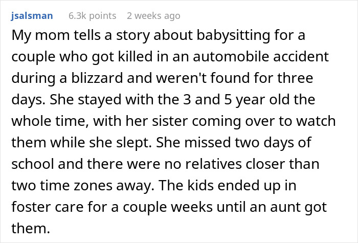 Babysitter Is Completely Lost After The Parents Ignore Her Texts And Don't Come Back In Time