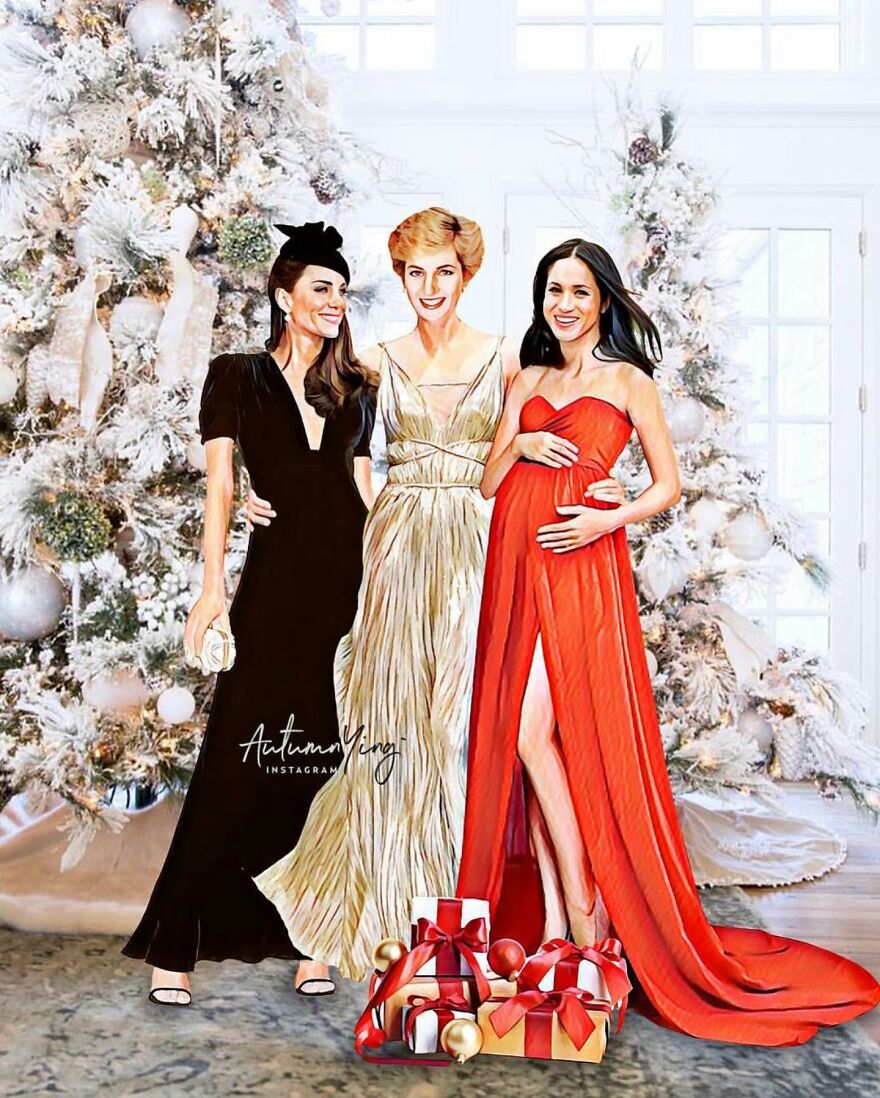 What If Princess Diana Was Alive? Artist Makes Emotional Portraits If This Were Real (24 Pics)