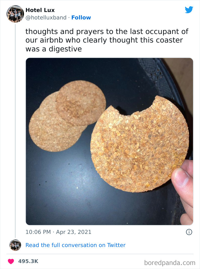 Complimentary Biscuits 0/10