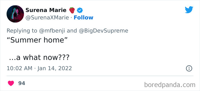 Screenshot of a tweet highlighting ridiculous things privileged people said, showcasing disconnection from reality.