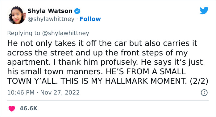 This Woman Has A Real-Life Hallmark Movie Moment, And Folks Online Are Enjoying It