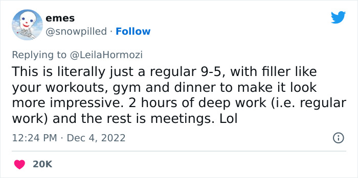 Multimillionaire Woman Shares Her Calendar On Twitter, It Massively Backfires When People Start Savagely Roasting Her