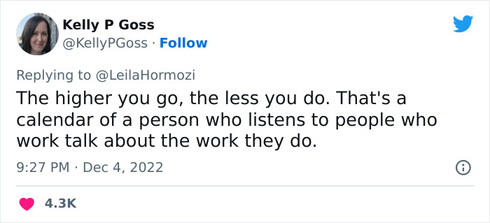 Multimillionaire Woman Shares Her Calendar On Twitter, It Massively Backfires When People Start Savagely Roasting Her