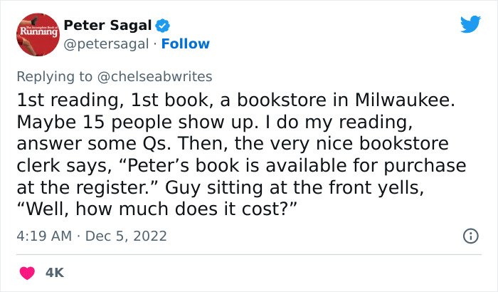 25 Famous Authors Share Their Worst Moments After This New Author Opened Up About How Only 2 People Showed Up To Her Book Signing
