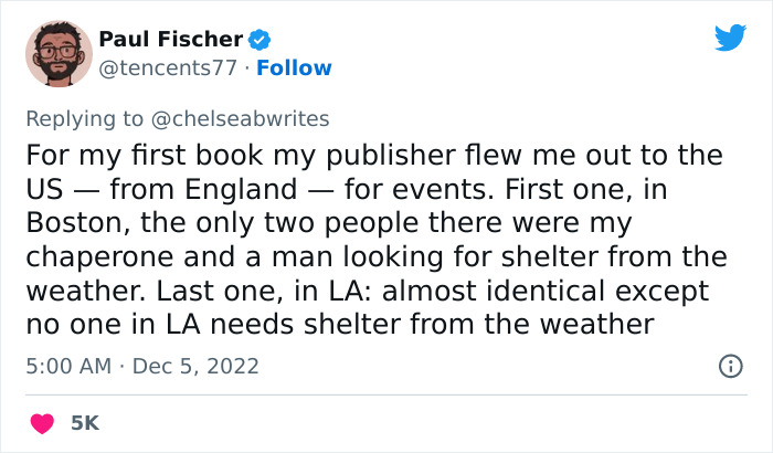 25 Famous Authors Share Their Worst Moments After This New Author Opened Up About How Only 2 People Showed Up To Her Book Signing