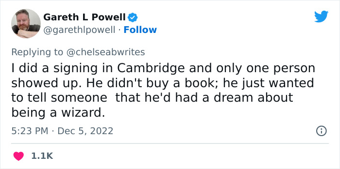 25 Famous Authors Share Their Worst Moments After This New Author Opened Up About How Only 2 People Showed Up To Her Book Signing