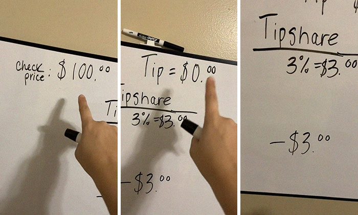 "I Can't Believe Any Of This Is Even Legal": Server Explains Why Tip Sharing Is The Worst "I Can't Believe Any Of This Is Even Legal": Server Explains Why Tip Sharing Is The Worst