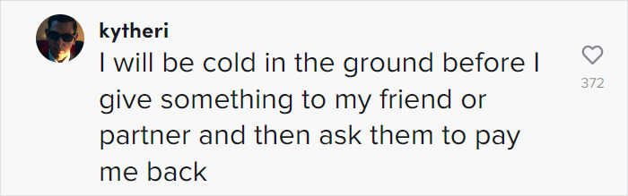 Woman Shows An Insane Excel Spreadsheet Her Ex Used To Keep Track Of Everything She Owed Him, And People Don't Hold Back Their Opinions