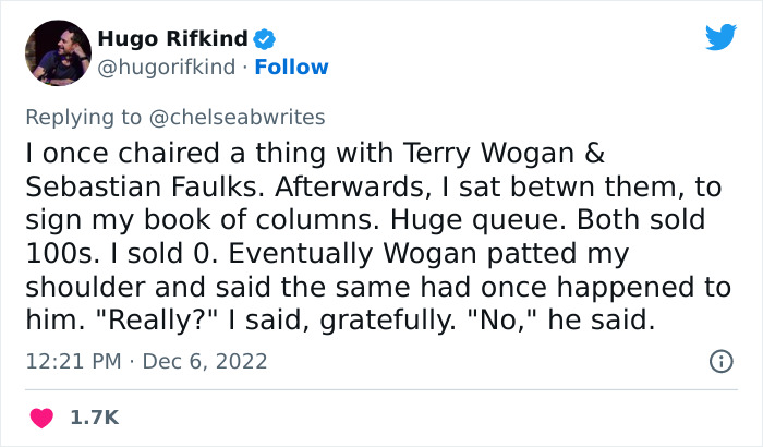 25 Famous Authors Share Their Worst Moments After This New Author Opened Up About How Only 2 People Showed Up To Her Book Signing