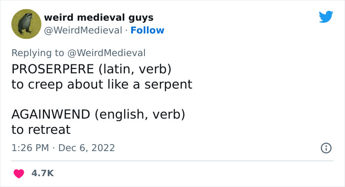 People Are Amused By These 23 Very Medieval Words That Either Sound Funny, Or They Mean Oddly Specific Things People Are Amused By These 23 Very Medieval Words That Either Sound Funny, Or They Mean Oddly Specific Things