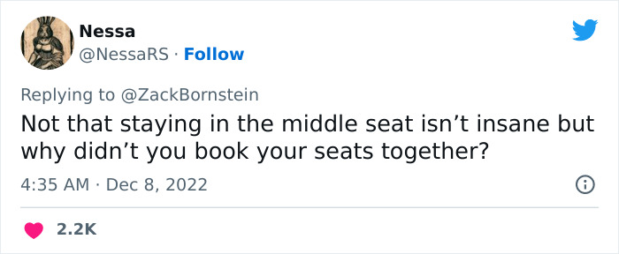 Guy’s Tweet Goes Viral With Nearly 200K Likes After He Shares How A Guy Refused To Swap His Middle Seat On The Plane Guy’s Tweet Goes Viral With Nearly 200K Likes After He Shares How A Guy Refused To Swap His Middle Seat On The Plane