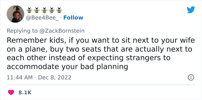 Guy’s Tweet Goes Viral With Nearly 200K Likes After He Shares How A Guy Refused To Swap His Middle Seat On The Plane Guy’s Tweet Goes Viral With Nearly 200K Likes After He Shares How A Guy Refused To Swap His Middle Seat On The Plane