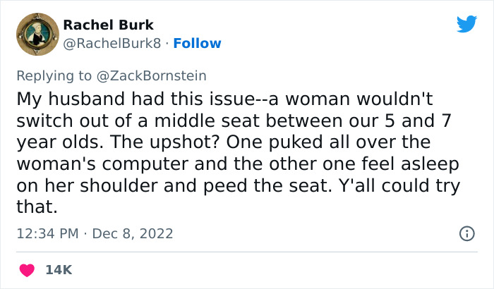 Guy’s Tweet Goes Viral With Nearly 200K Likes After He Shares How A Guy Refused To Swap His Middle Seat On The Plane Guy’s Tweet Goes Viral With Nearly 200K Likes After He Shares How A Guy Refused To Swap His Middle Seat On The Plane