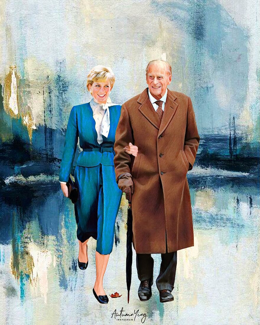 What If Princess Diana Was Alive? Artist Makes Emotional Portraits If This Were Real (24 Pics)