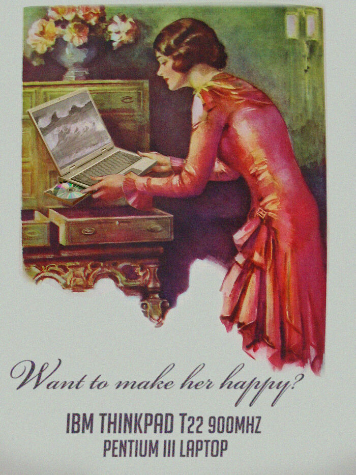 What Would It Be Like If Old Commercials Sold Modern-Day Products?