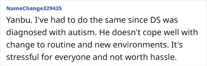 Mom Asks If She's Being Unreasonable For Thinking About 'Canceling Christmas' At Her In-Laws, So As To Not Disrupt Son's Daily Routine