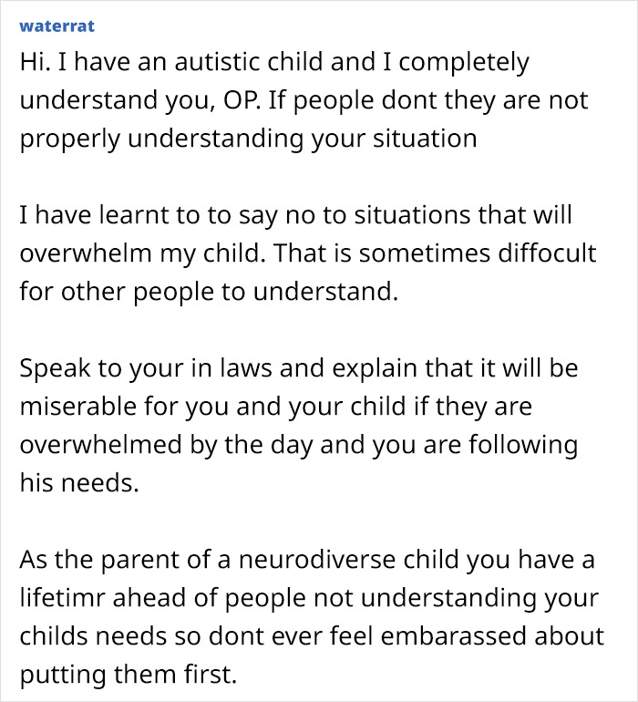 Mom Asks If She's Being Unreasonable For Thinking About 'Canceling Christmas' At Her In-Laws, So As To Not Disrupt Son's Daily Routine