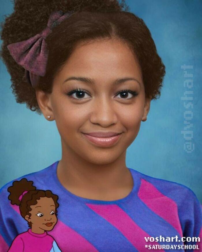 Keesha Franklin From Magic School Bus