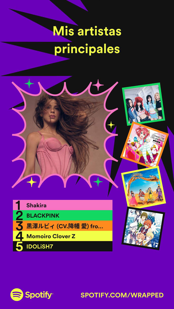 Aparemtly Shakira. I Cant Argue