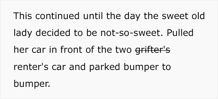 "They Begged Her To Move Her Car": Grandma Gets The Perfect Revenge On Couple After They Steal Her Deeded Parking Spot