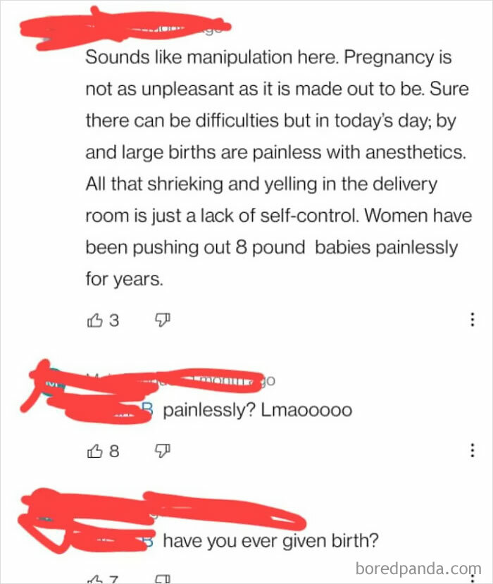 Have You Ever Given Birth Dude?